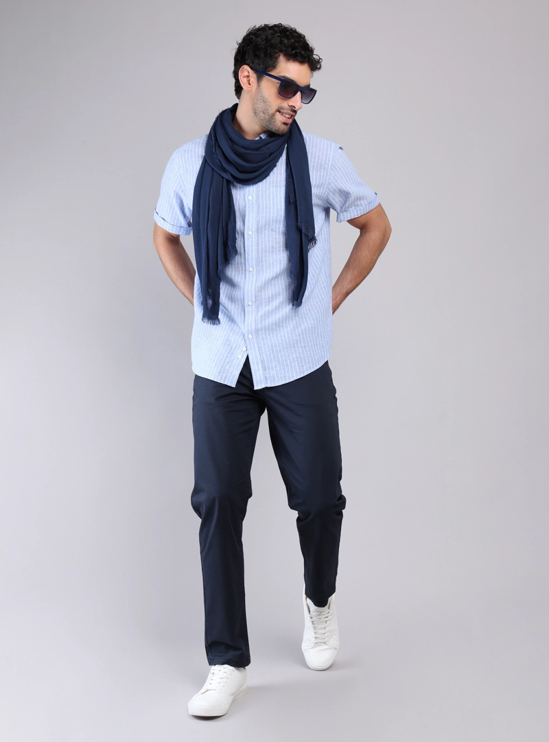 CAMISA LINO ALGODON PIERO BUTTI - 4