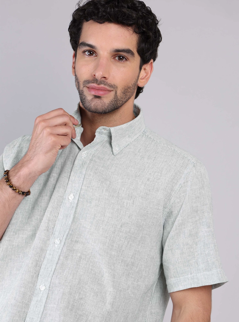 CAMISA LINO ALGODON PIERO BUTTI - 3