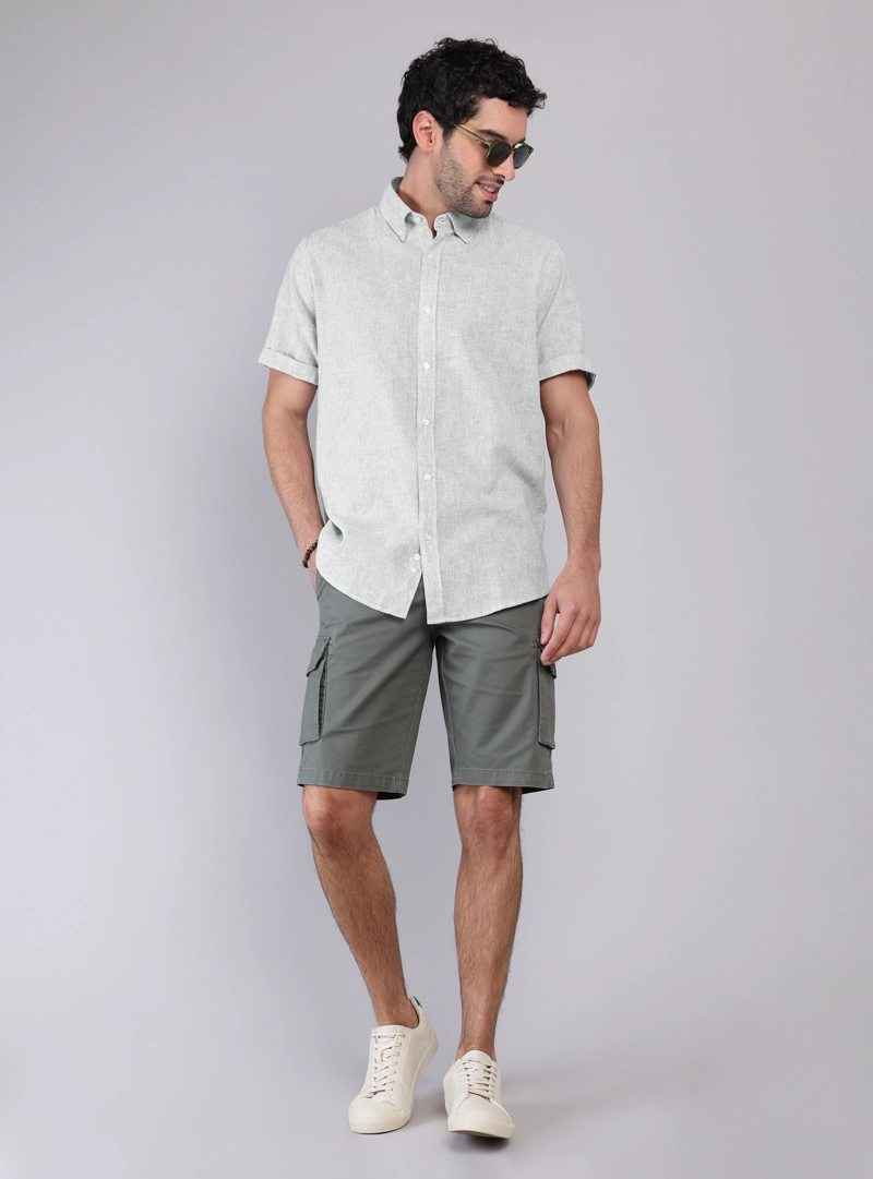 CAMISA LINO ALGODON PIERO BUTTI - 4