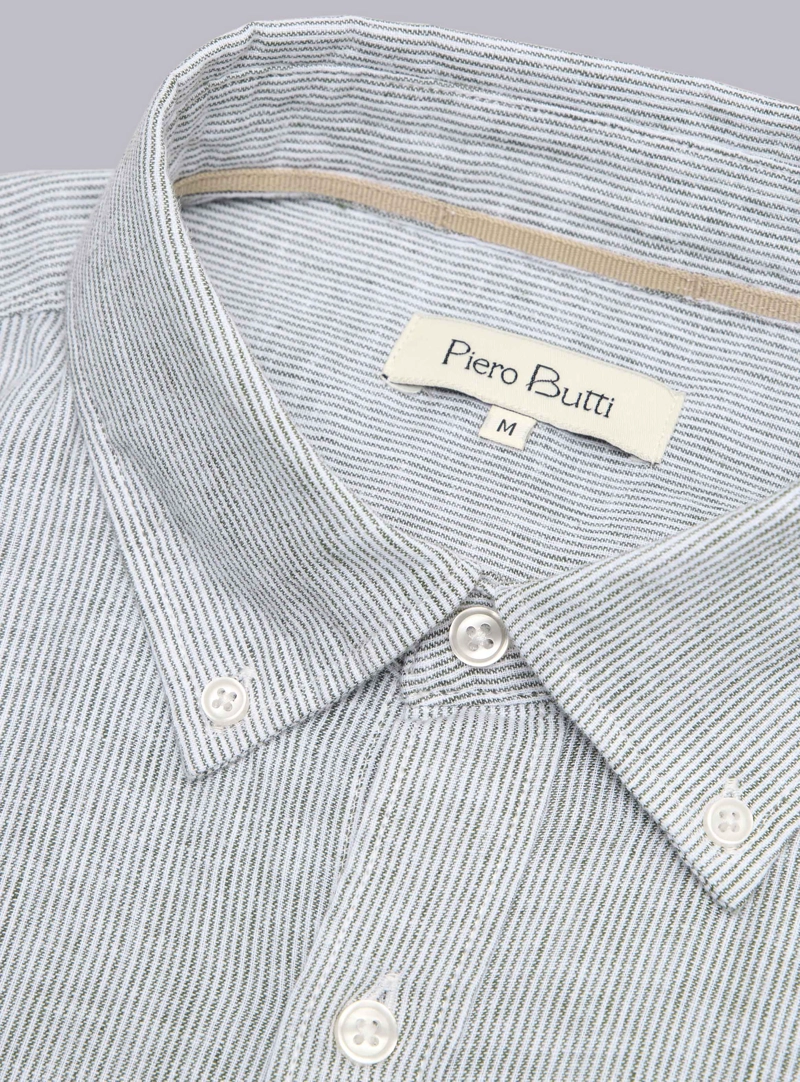 CAMISA LINO ALGODON PIERO BUTTI - 5