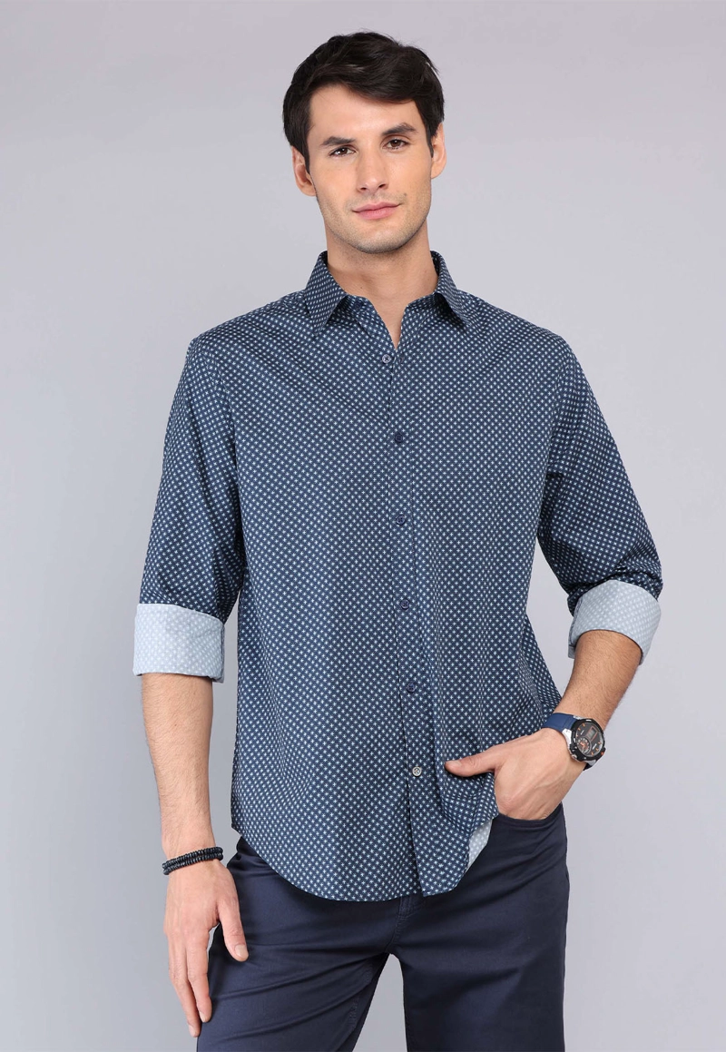 CAMISA PRINT SPANDEX ARROW - 1
