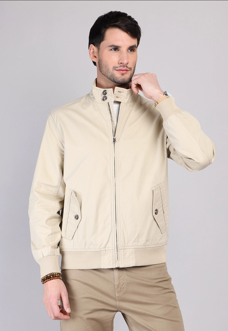 CHAQUETA LISA CUELLO ALTO ARROW - 1