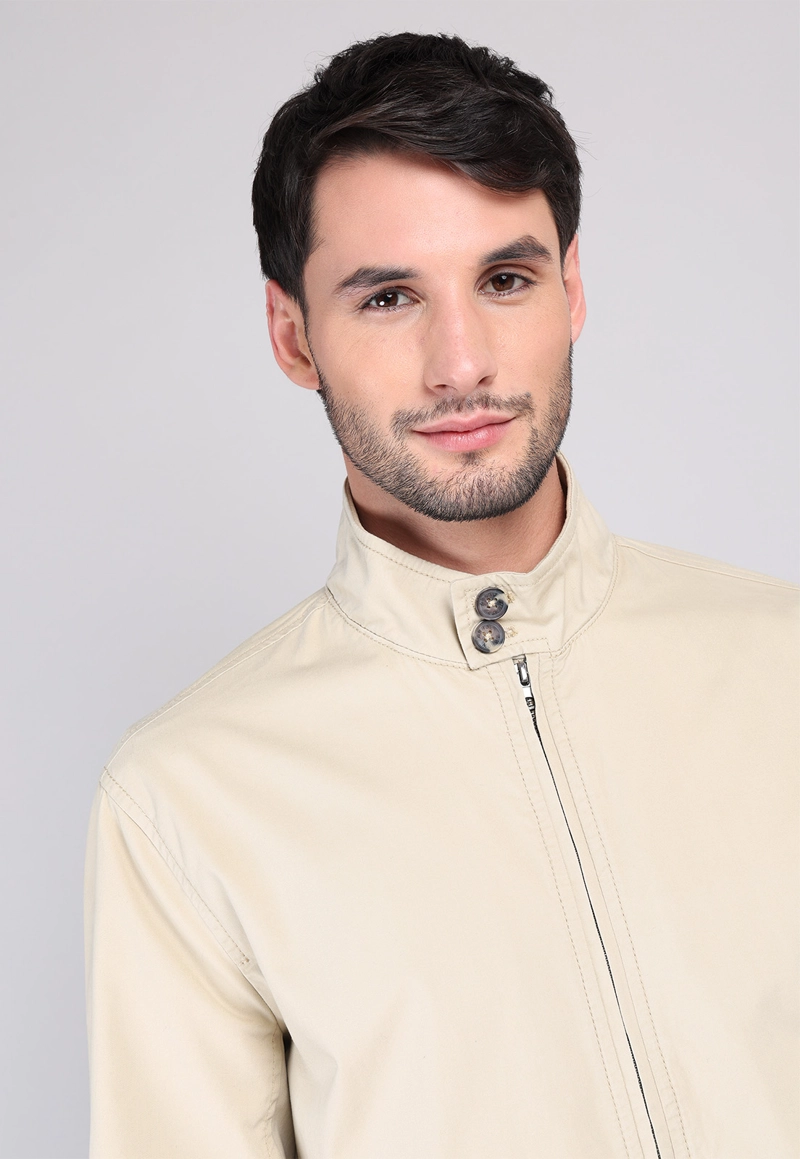 CHAQUETA LISA CUELLO ALTO ARROW - 3