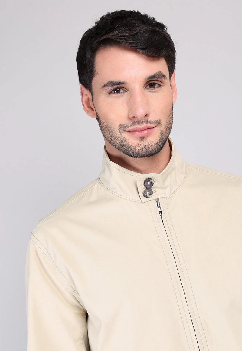 CHAQUETA LISA CUELLO ALTO ARROW - 3