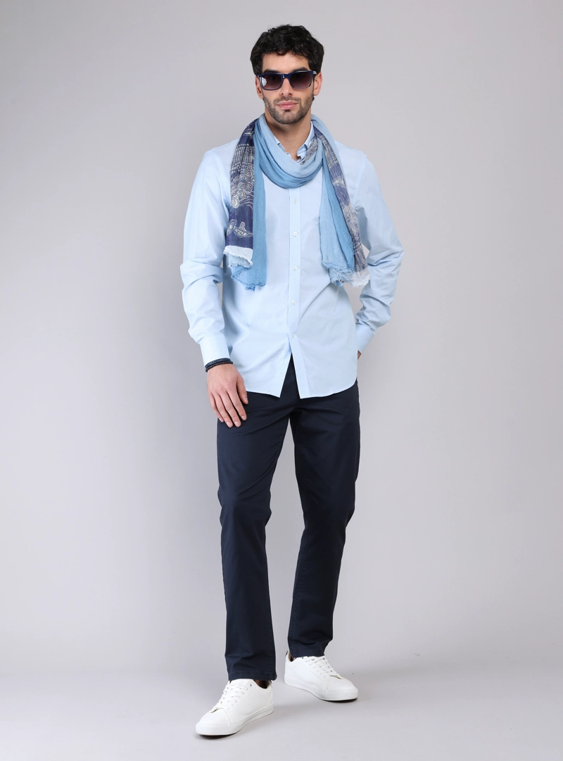CAMISA LISA MANGA LARGA PIERO BUTTI - 4
