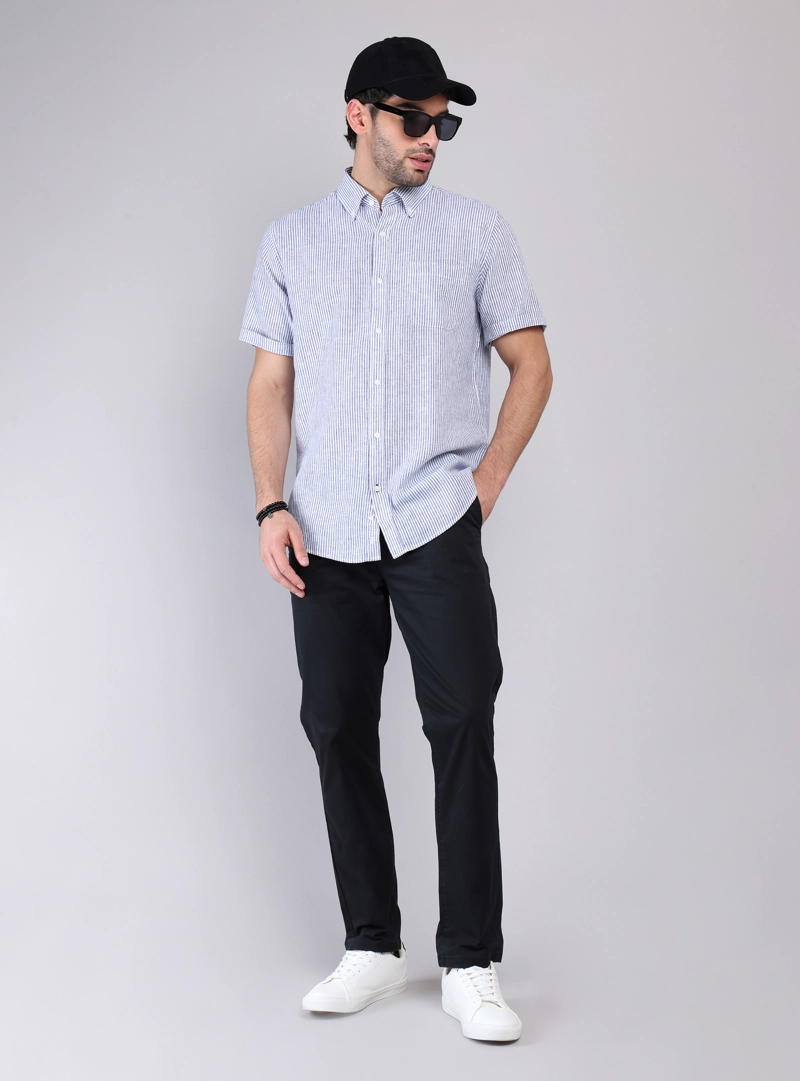 CAMISA LINO ALGODON PIERO BUTTI - 4