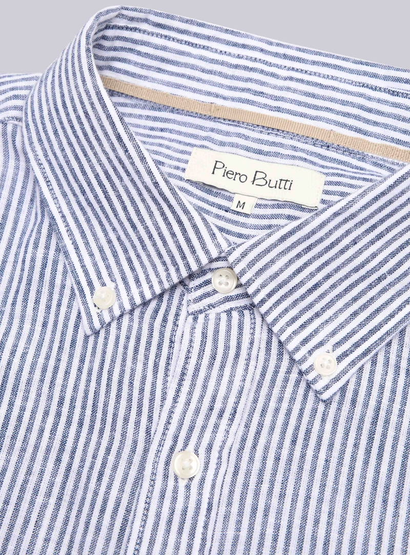 CAMISA LINO ALGODON PIERO BUTTI - 5