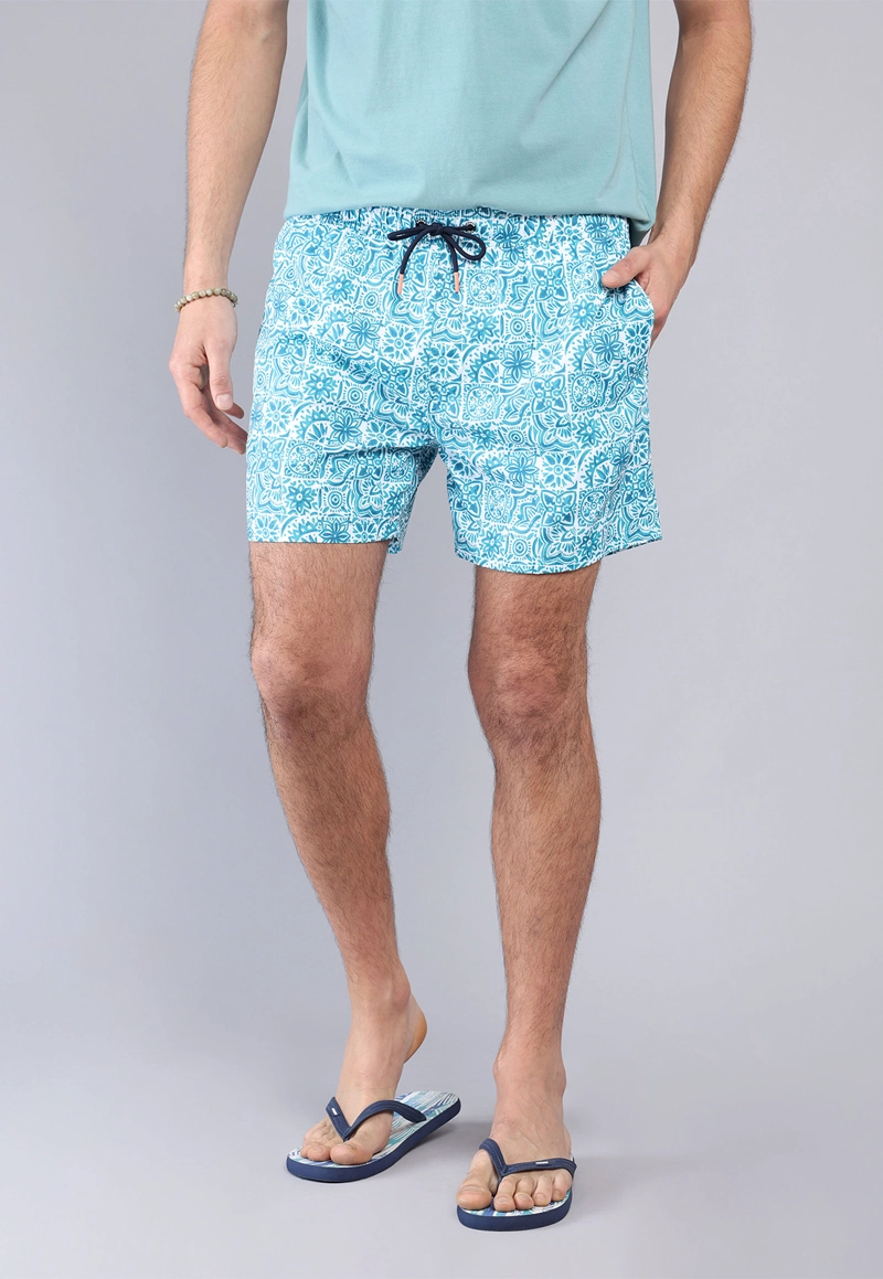 SHORT DE BAÑO PRINT ARROW - 1