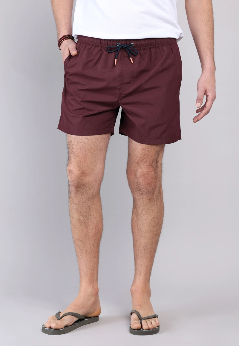 SHORT DE BAÑO LISO ARROW - 1