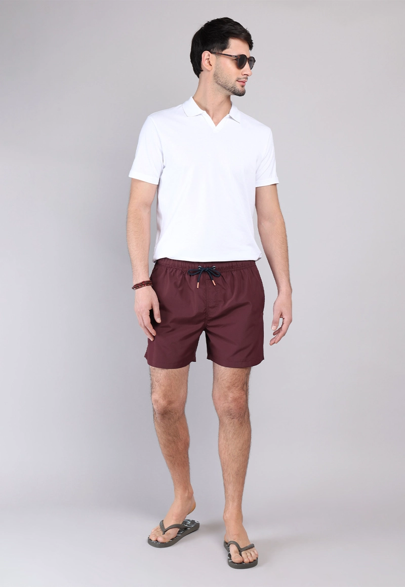 SHORT DE BAÑO LISO ARROW - 4