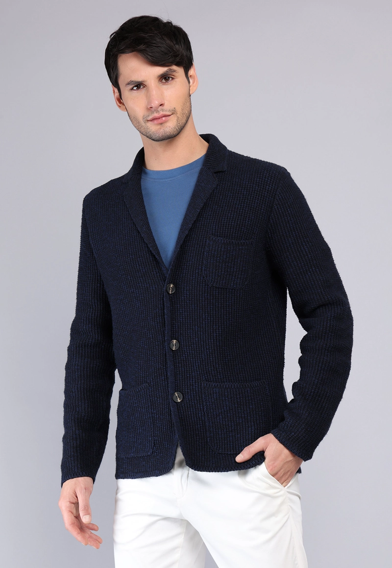 CARDIGAN TEXTURADO ARROW - 1