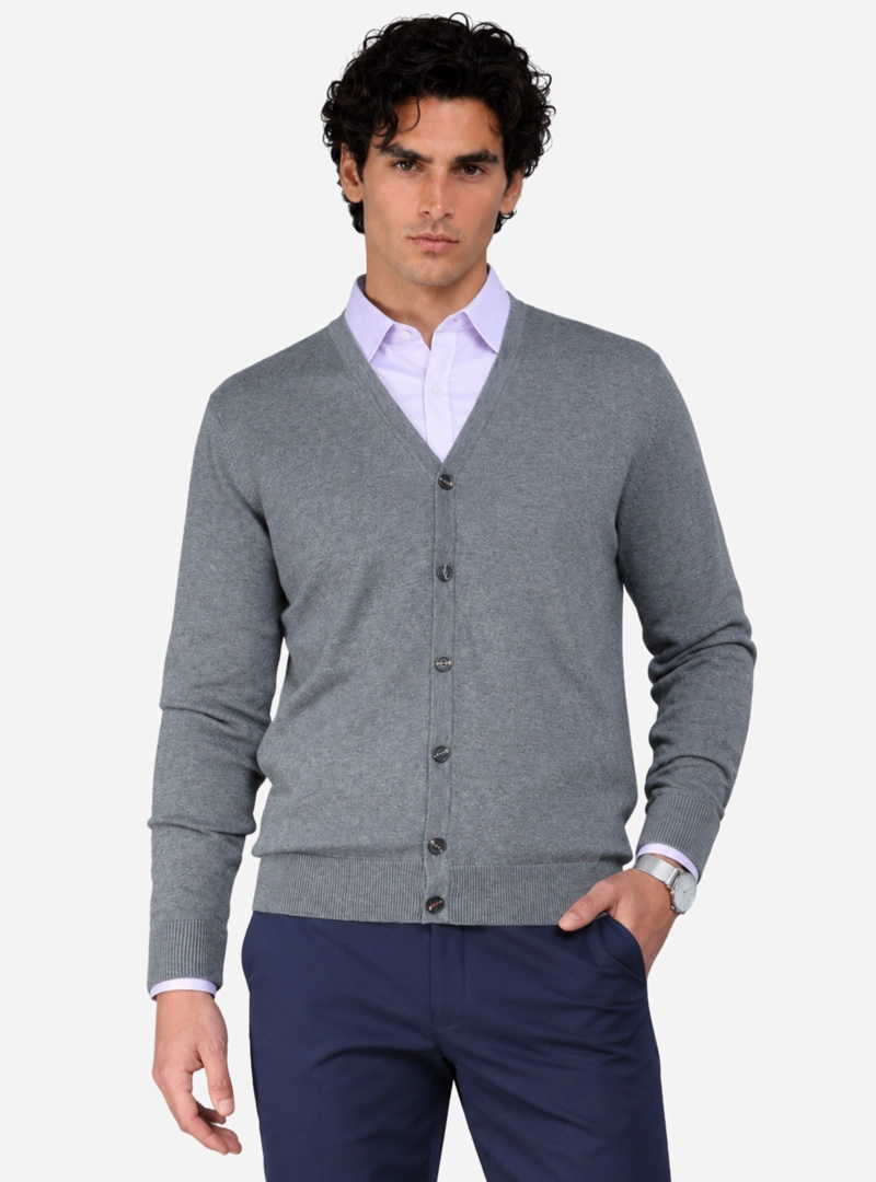 CARDIGAN MANGA LARGA ARROW - 1