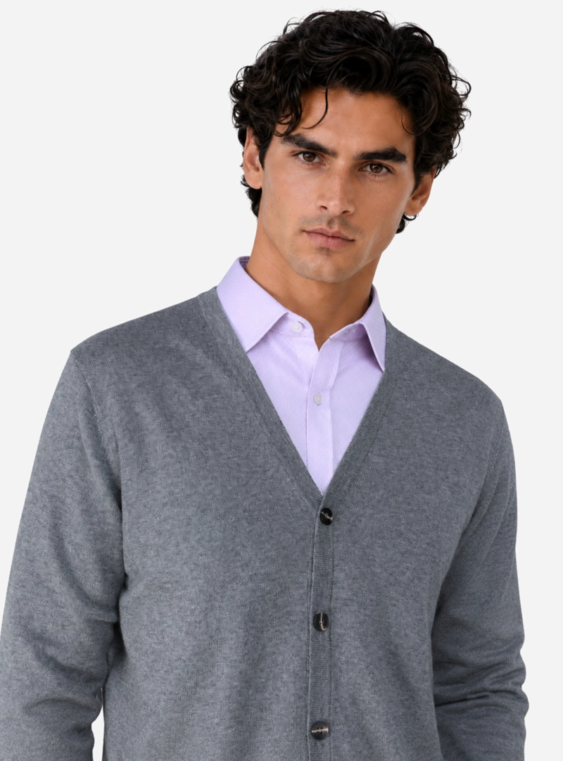 CARDIGAN MANGA LARGA ARROW - 3