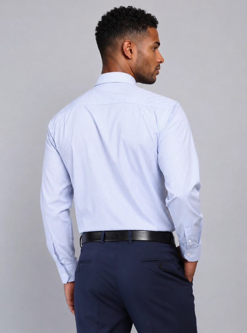 CAMISA FORMAL A RAYAS VAN HEUSEN - 3