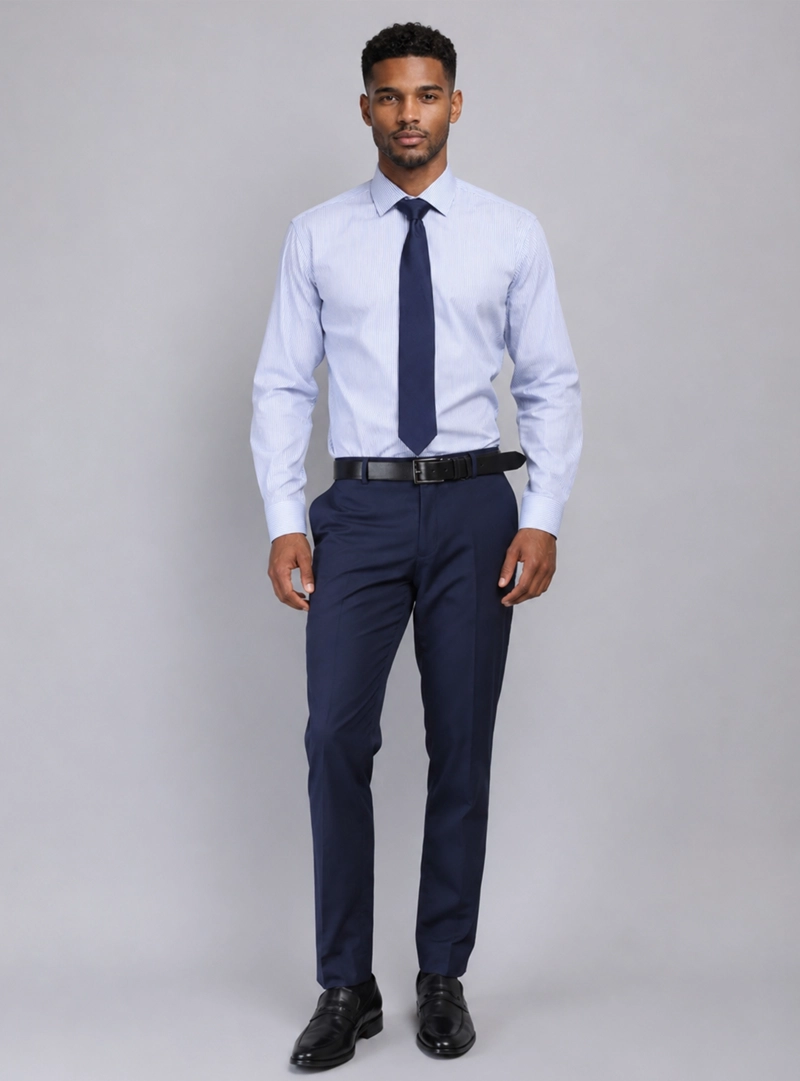 CAMISA FORMAL A RAYAS VAN HEUSEN - 5