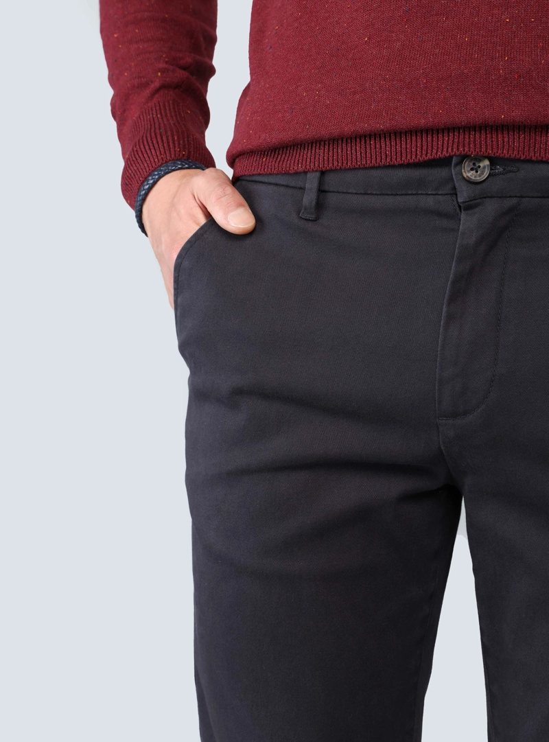 PANTALON CHINO SPANDEX REGULAR FIT AZUL MARINO ARROW - 3