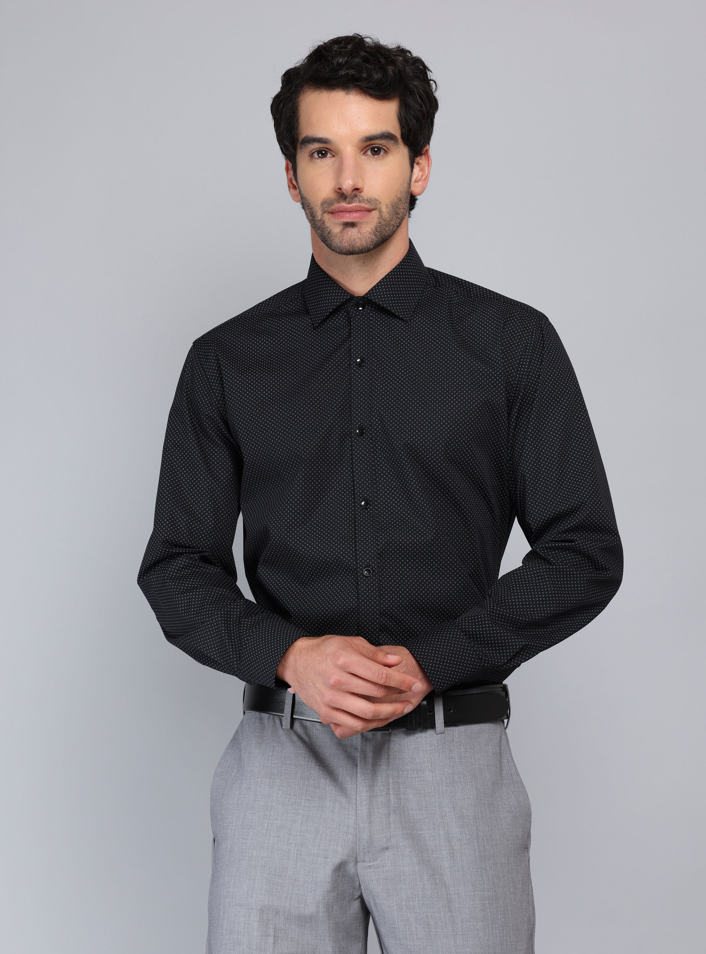 CAMISA FORMAL PRINT VAN HEUSEN - 1