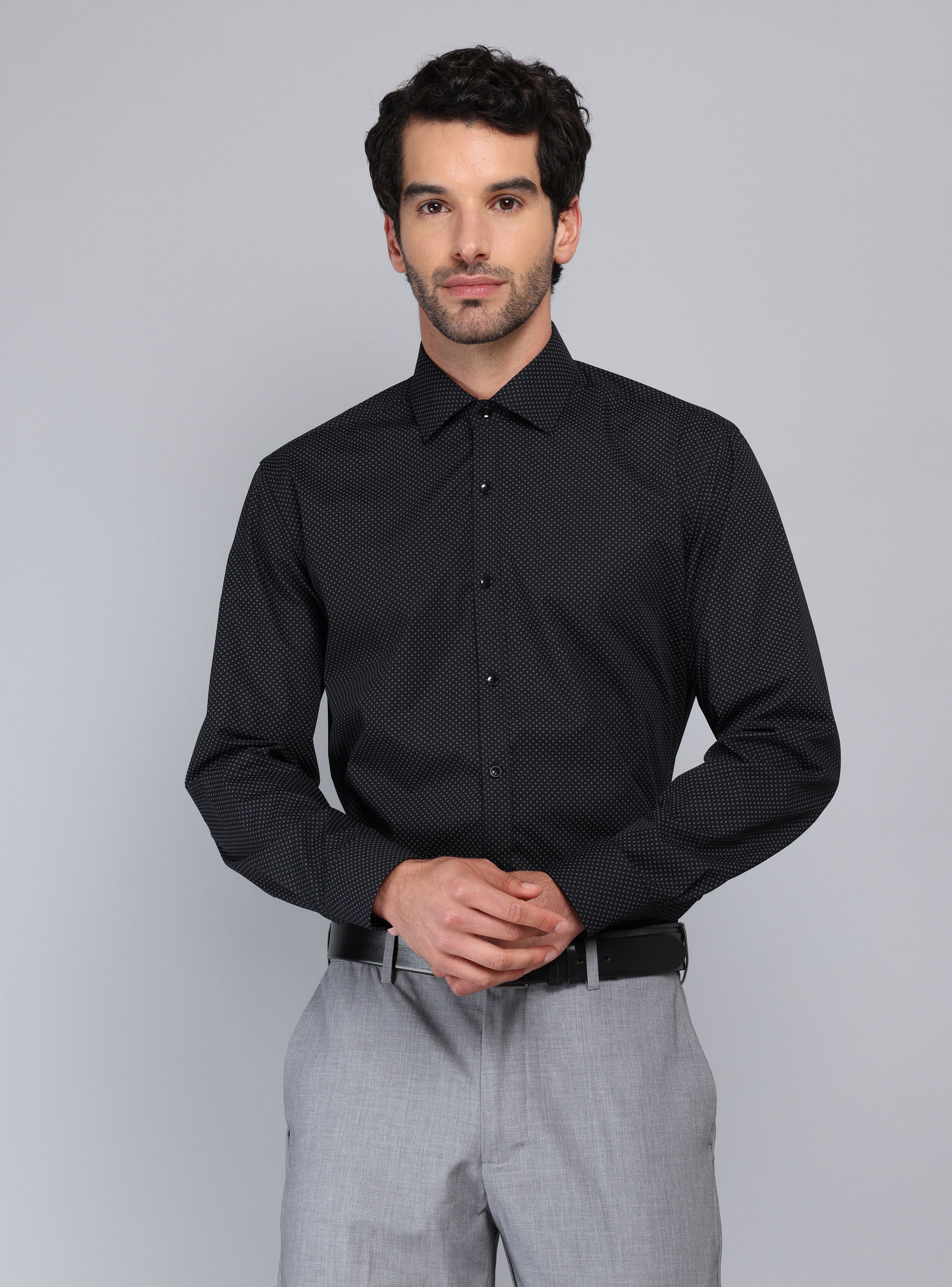 CAMISA FORMAL PRINT VAN HEUSEN - 1