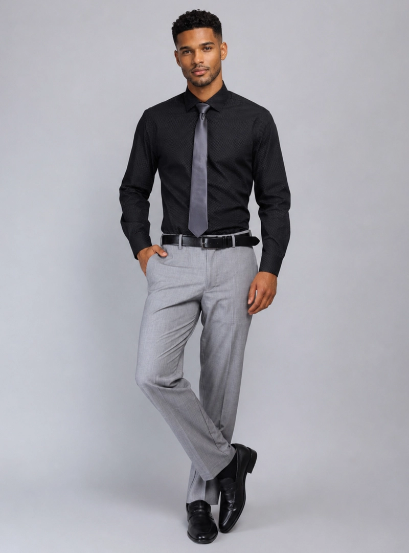 CAMISA FORMAL PRINT VAN HEUSEN - 5