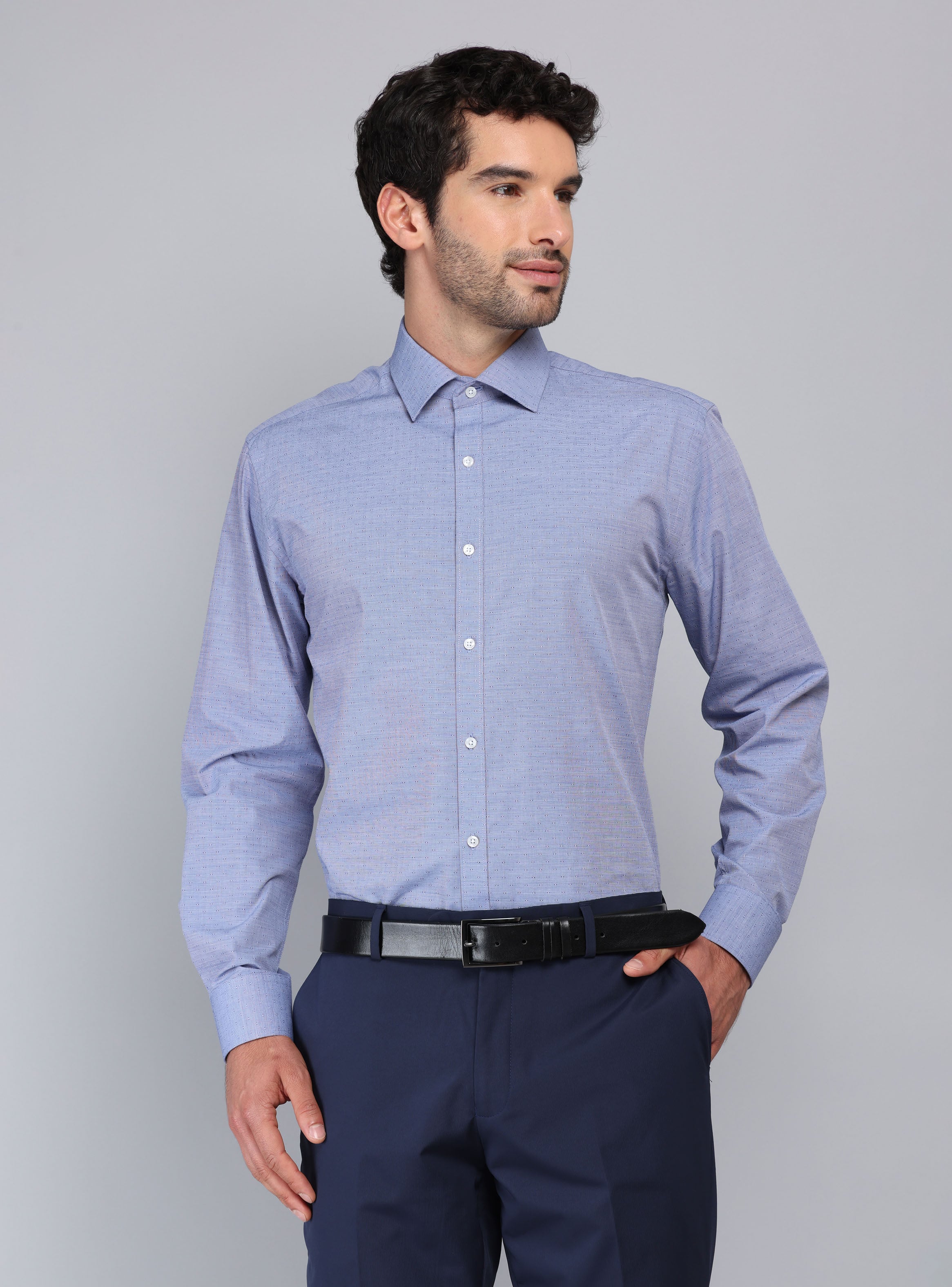 CAMISA FORMAL TEXTURADA VAN HEUSEN - 1