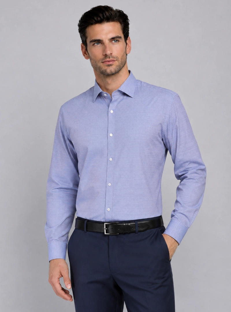 CAMISA FORMAL TEXTURADA VAN HEUSEN - 1