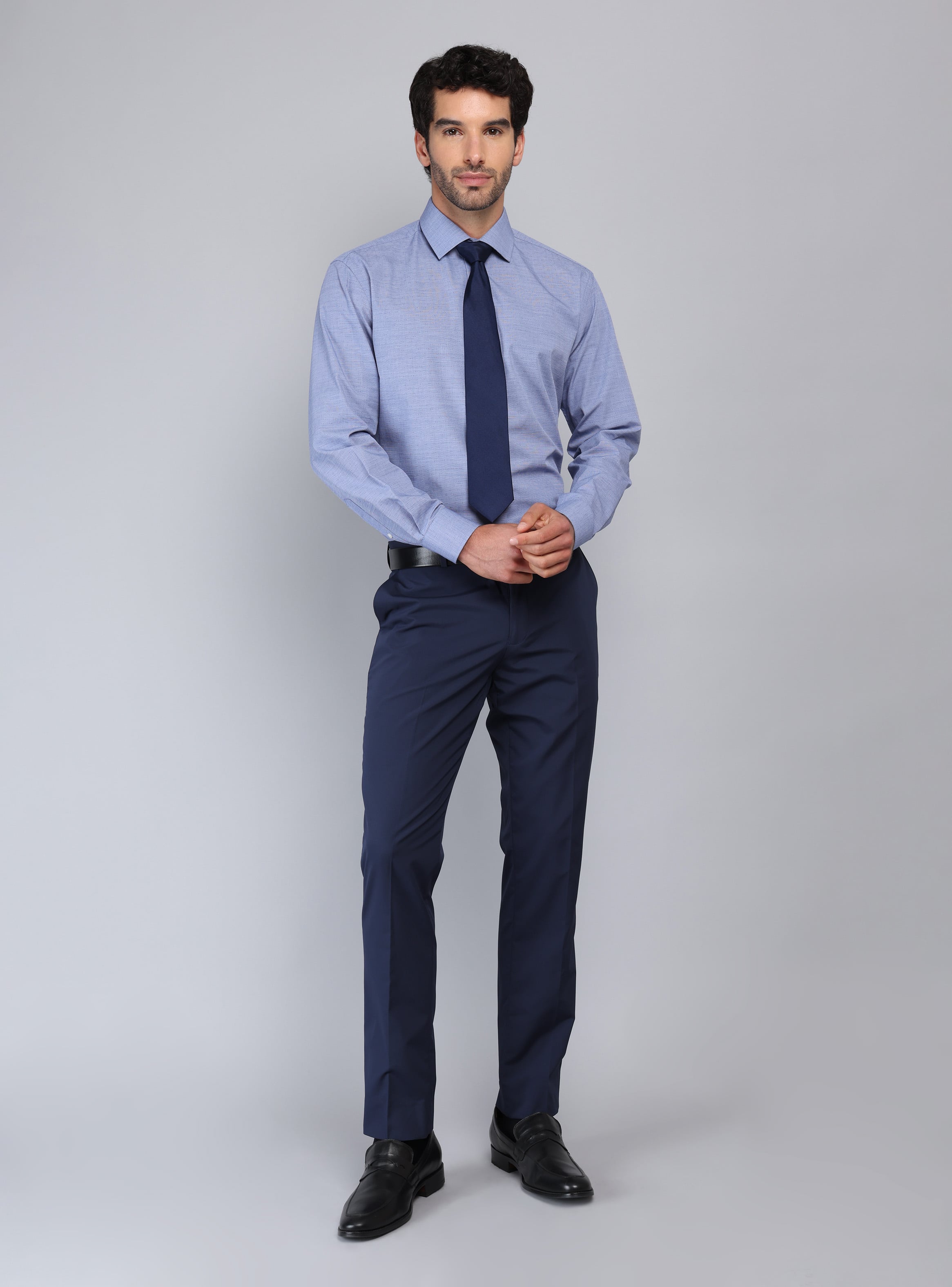 CAMISA FORMAL TEXTURADA VAN HEUSEN - 5