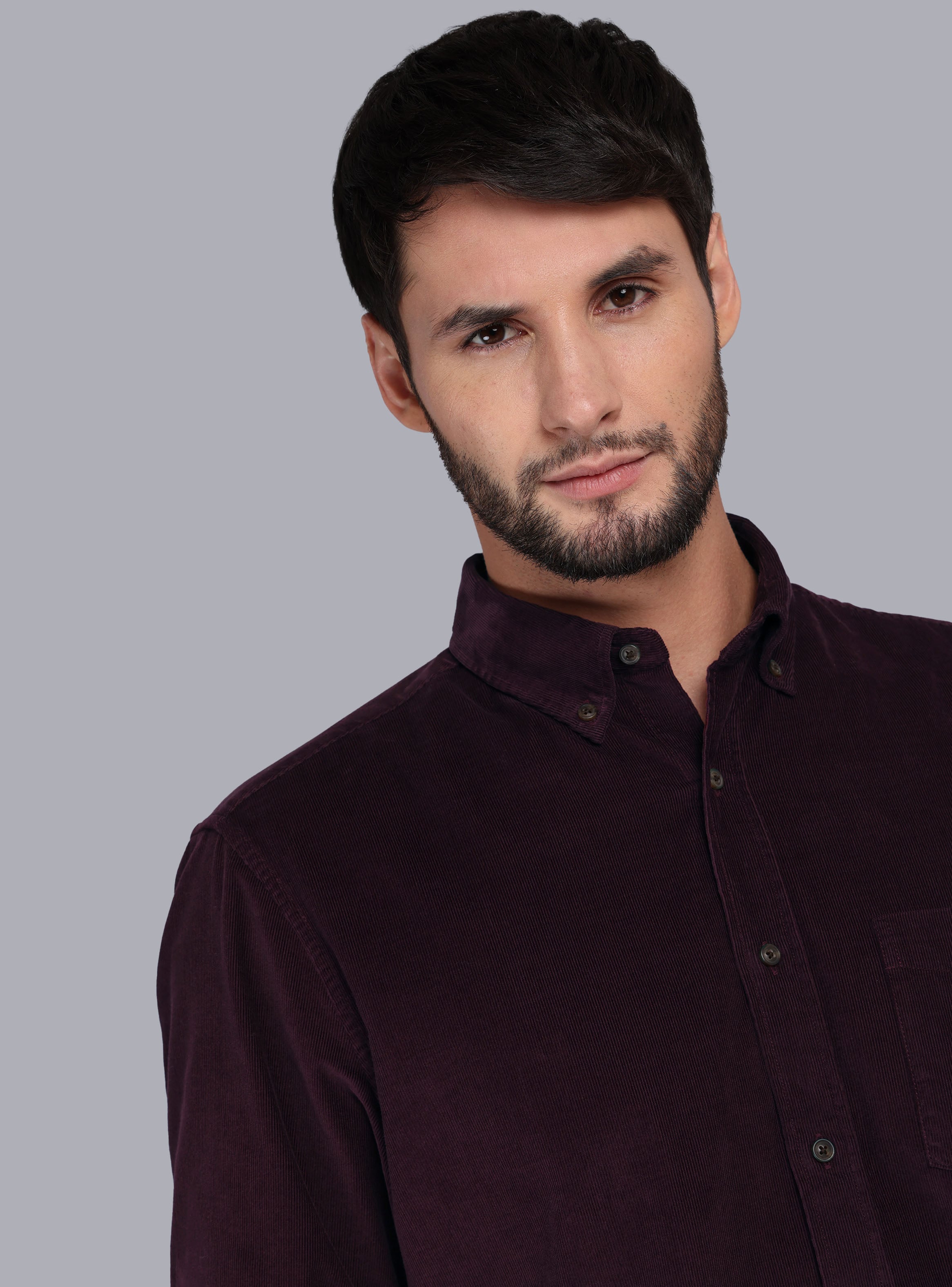 CAMISA COTELE  REGULAR FIT BURDEO ARROW - 3
