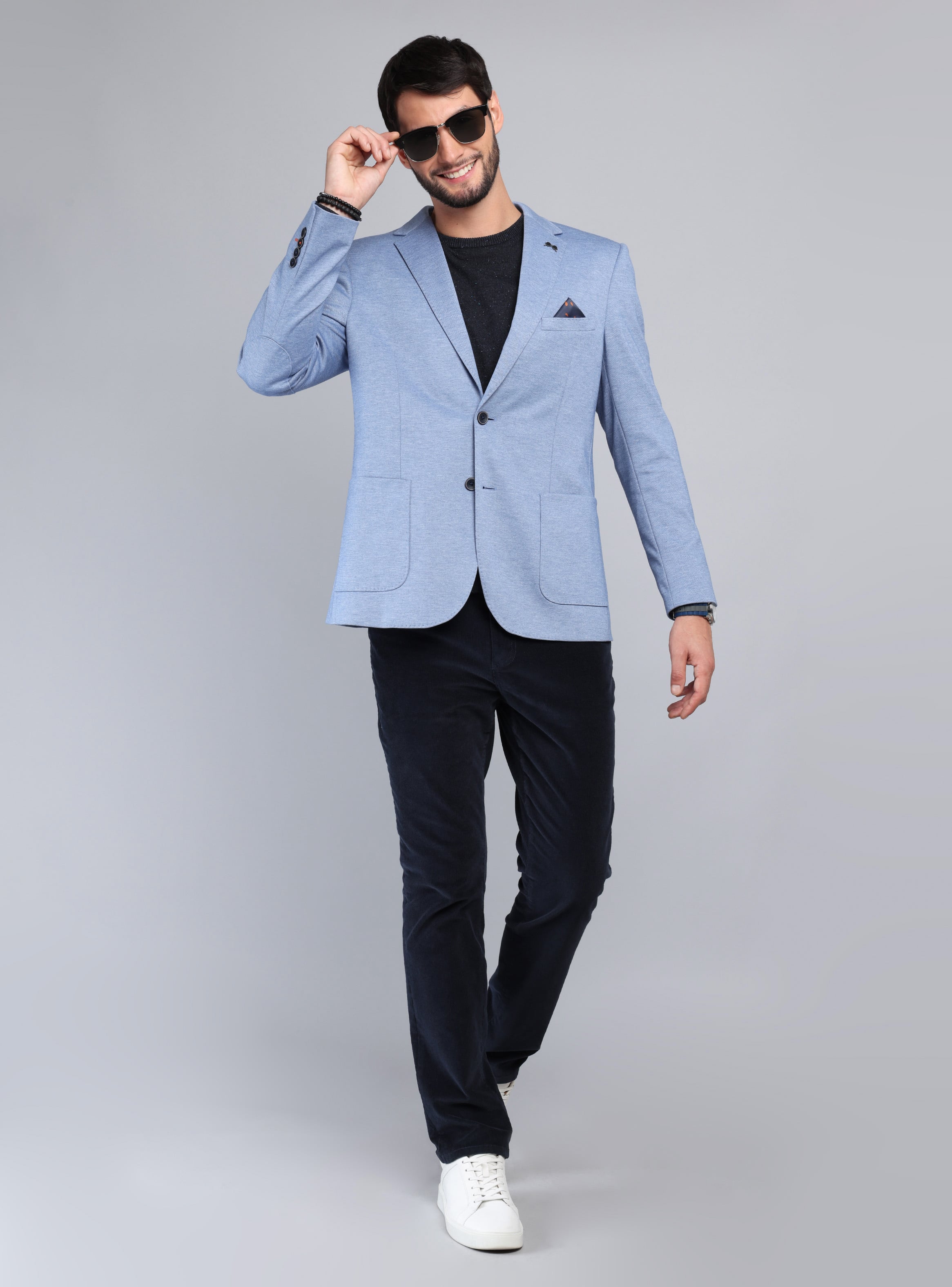 BLAZER FLEX TAILORED FIT CELESTE ARROW - 4