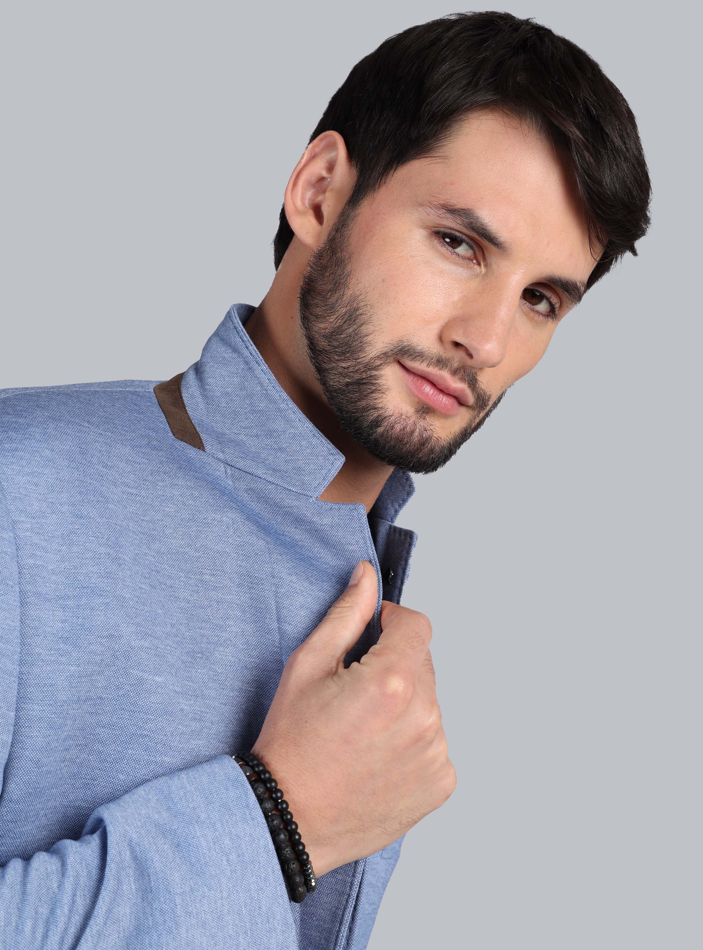 BLAZER FLEX TAILORED FIT CELESTE ARROW - 5