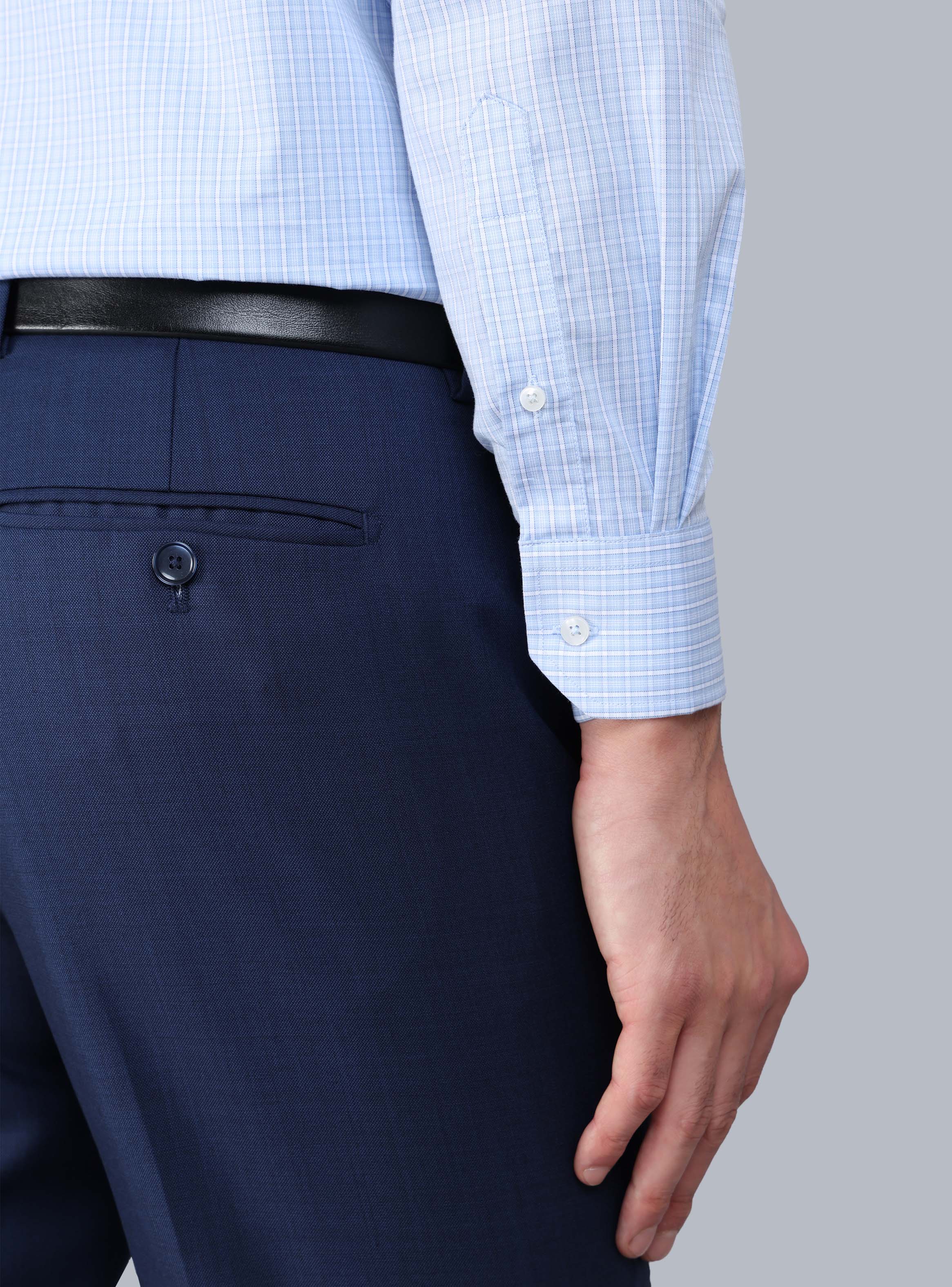 CAMISA FORMAL SPANDEX TAILORED FIT CELESTE ARROW - 6