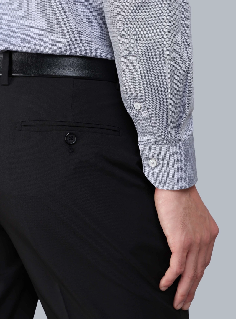 CAMISA FORMAL TEXTURADA SLIM FIT GRIS ARROW - 5