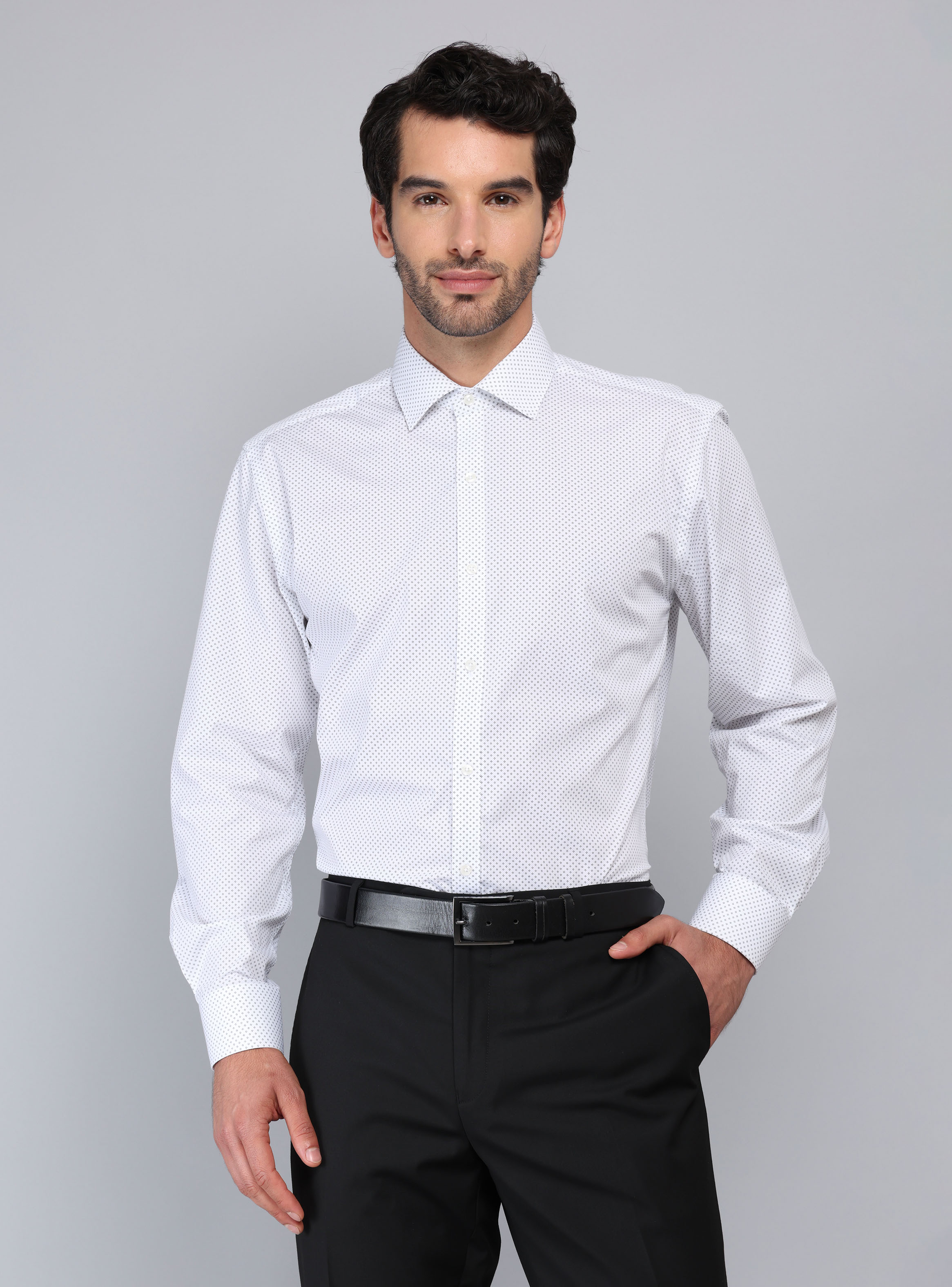 CAMISA FORMAL PRINT VAN HEUSEN - 1
