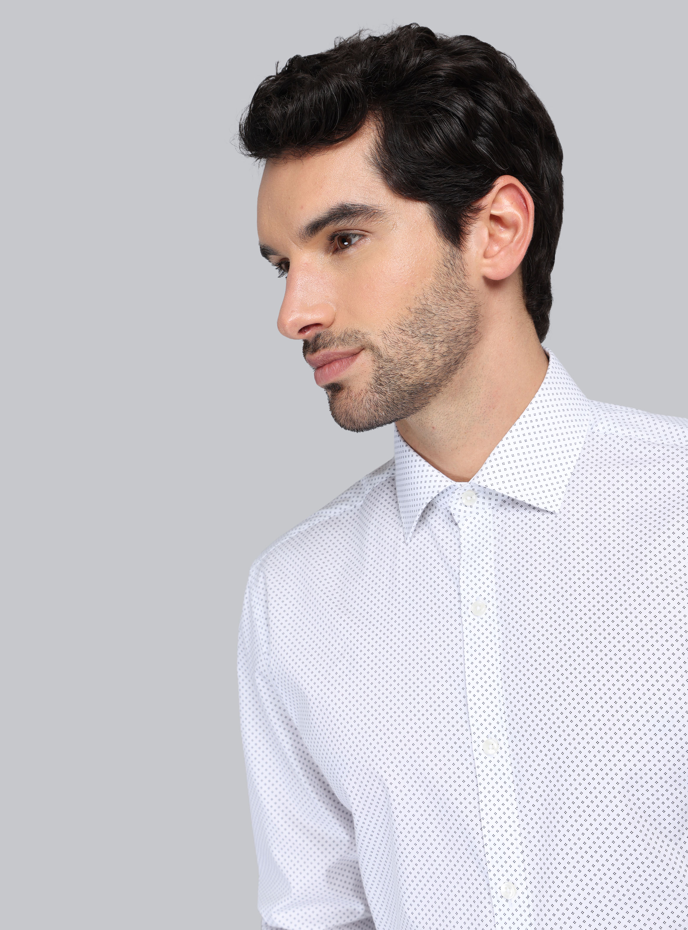 CAMISA FORMAL PRINT VAN HEUSEN - 4