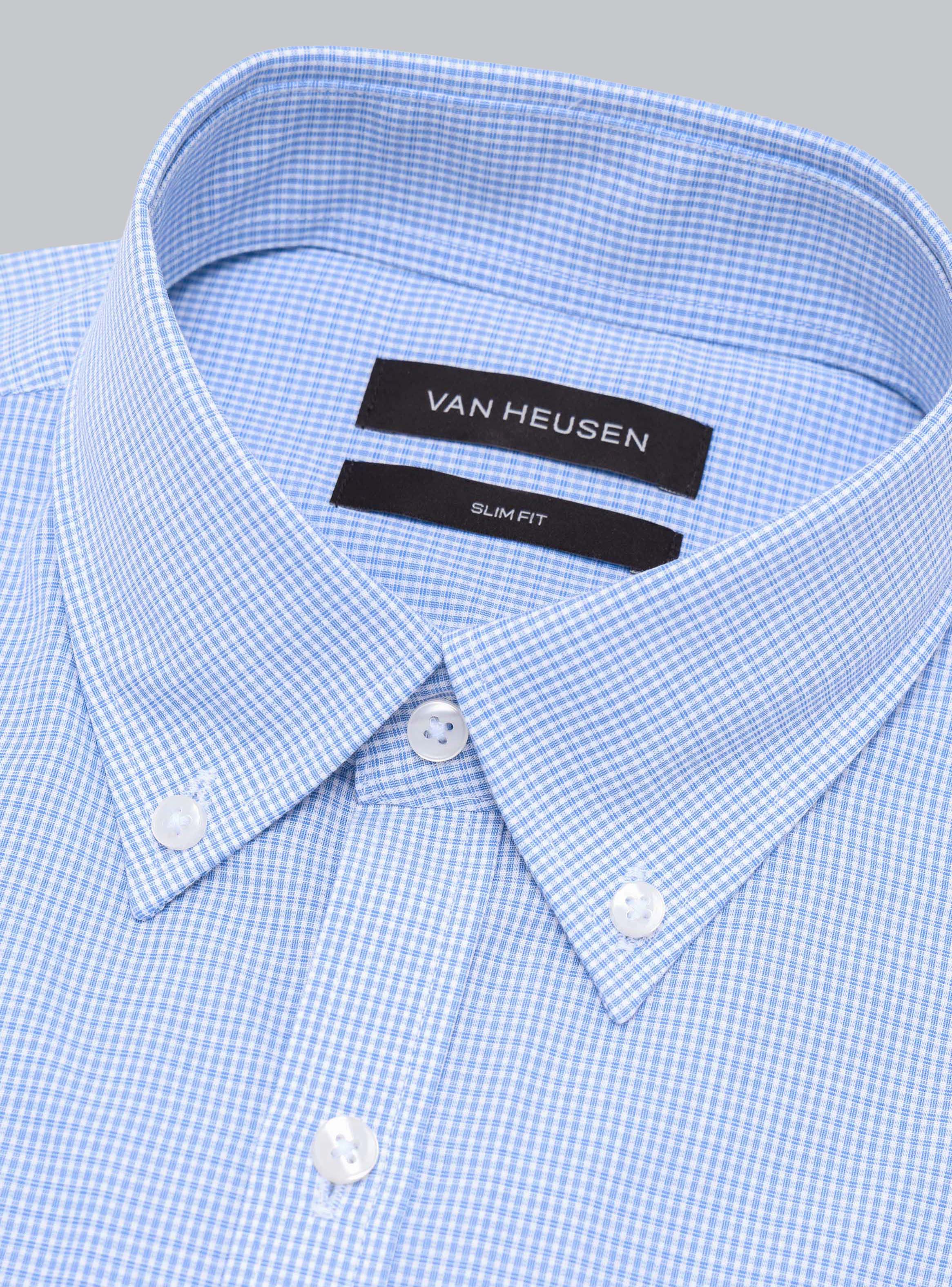 CAMISA FORMAL A CUADROS VAN HEUSEN - 2