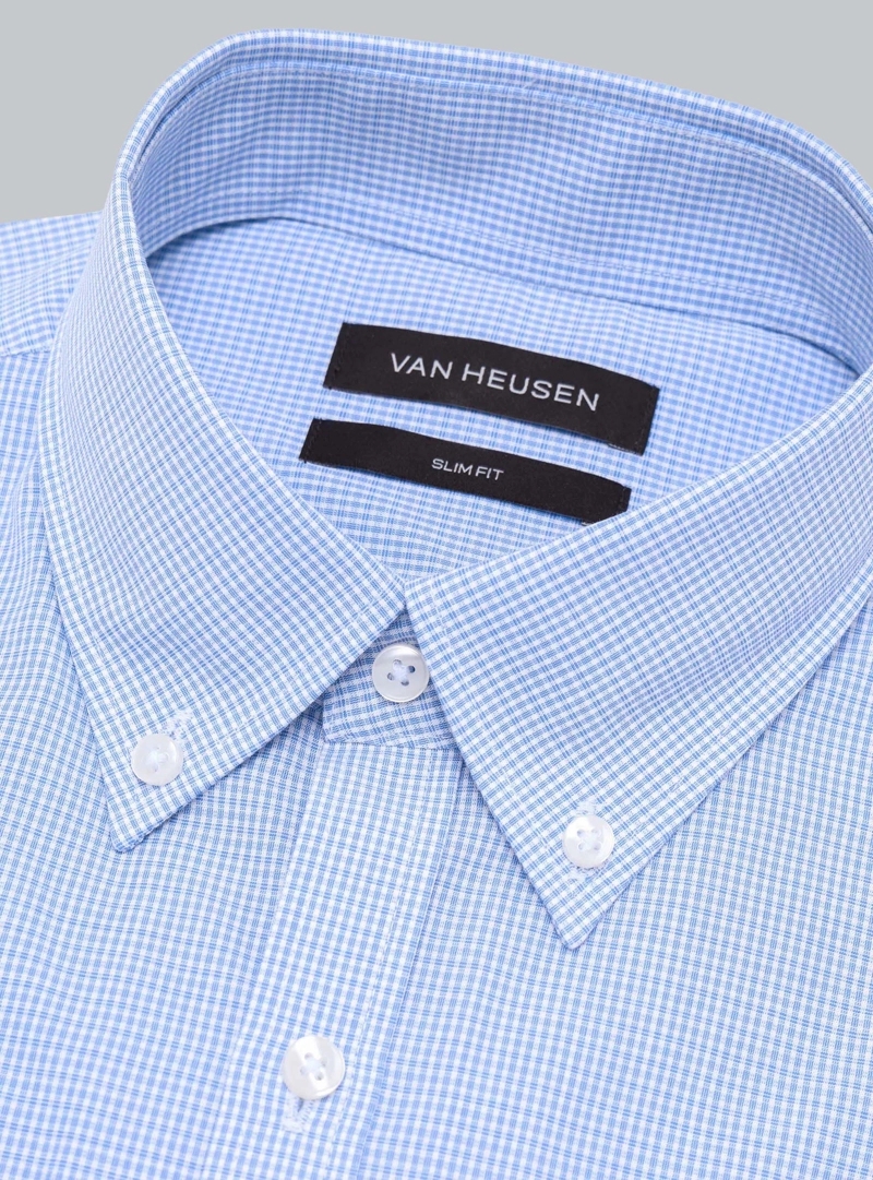 CAMISA FORMAL A CUADROS VAN HEUSEN - 2