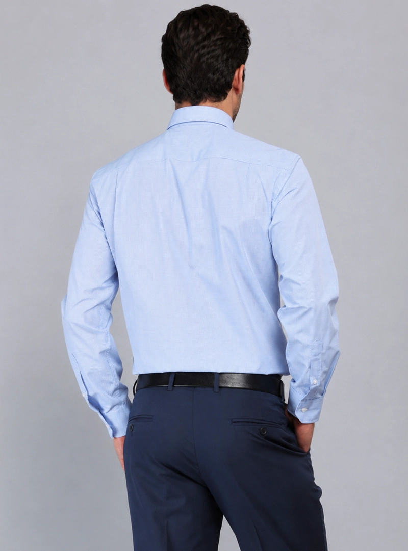 CAMISA FORMAL A CUADROS VAN HEUSEN - 3