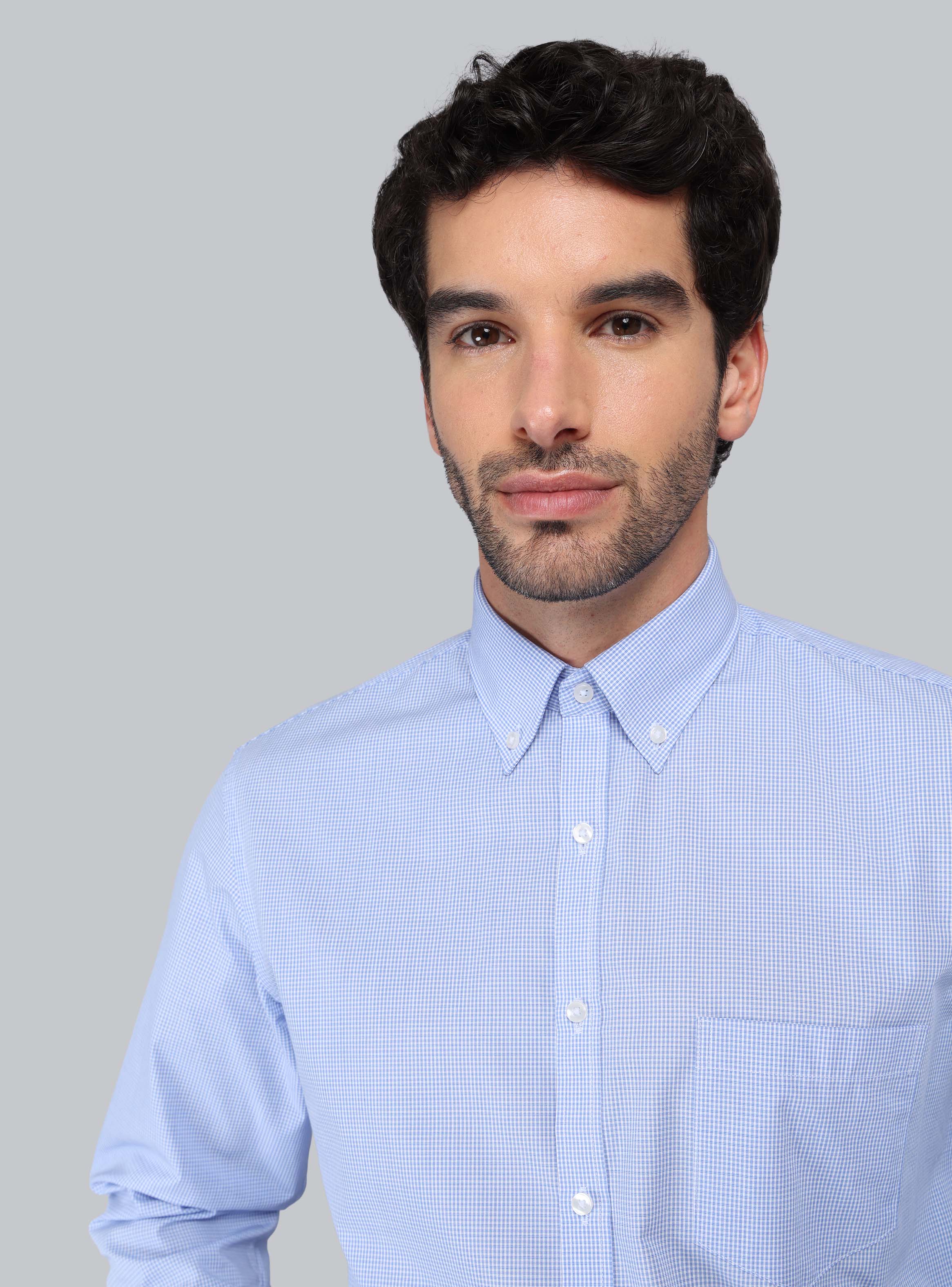CAMISA FORMAL A CUADROS VAN HEUSEN - 4