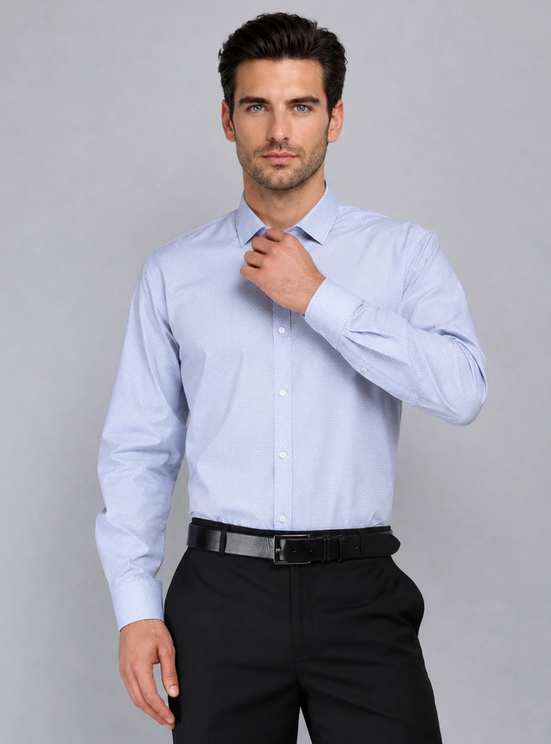 CAMISA FORMAL TEXTURADA VAN HEUSEN - 1