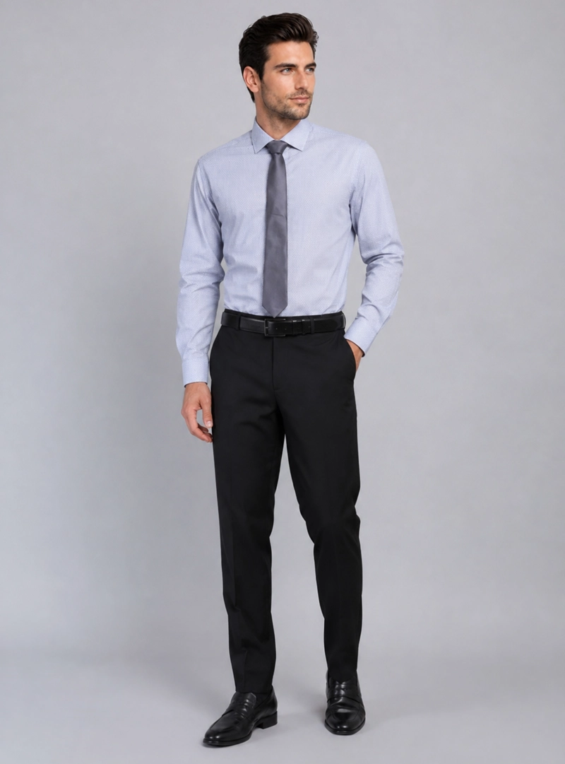 CAMISA FORMAL TEXTURADA VAN HEUSEN - 5