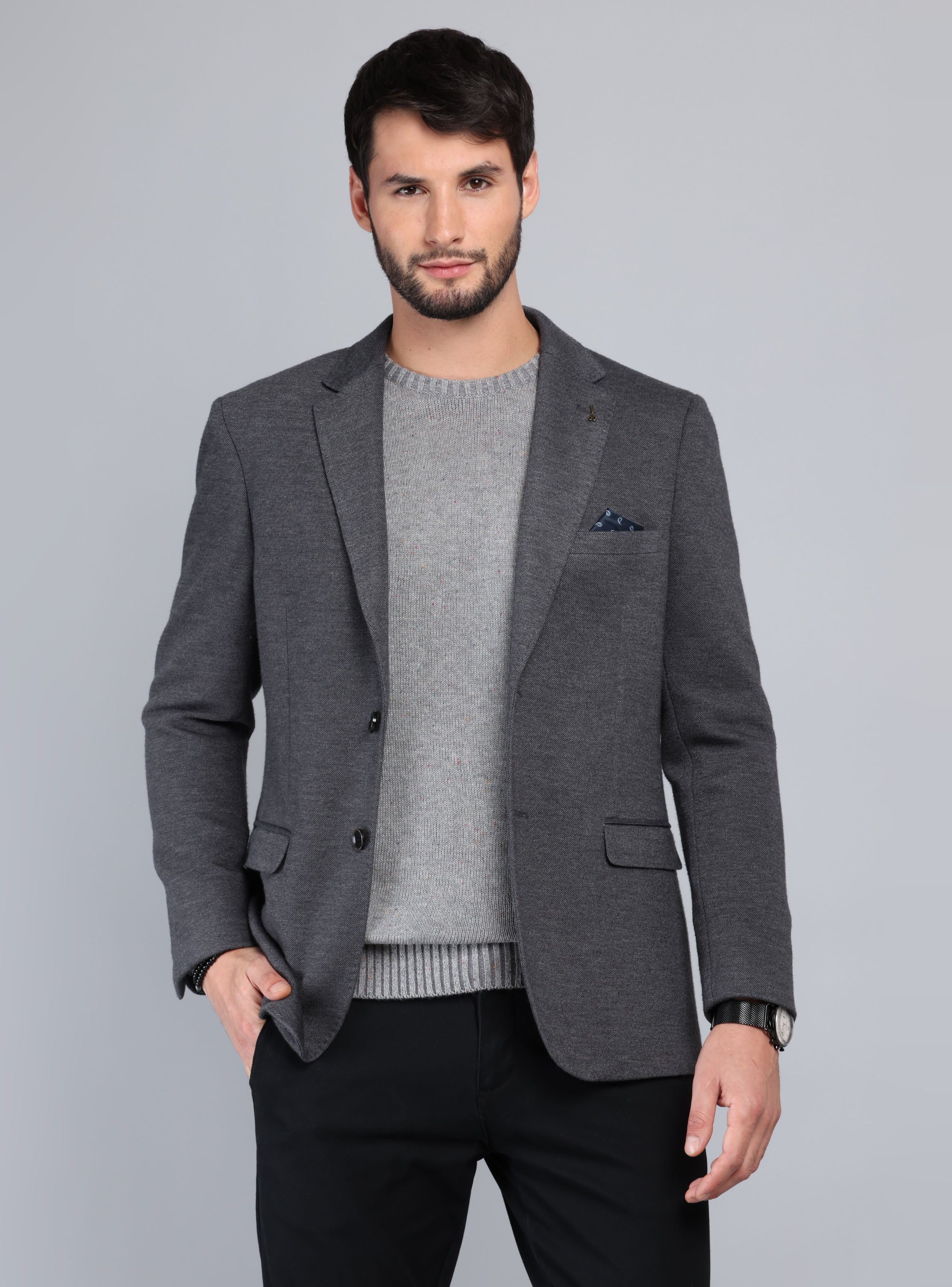 BLAZER FLEX TAILORED FIT CARBON ARROW - 1