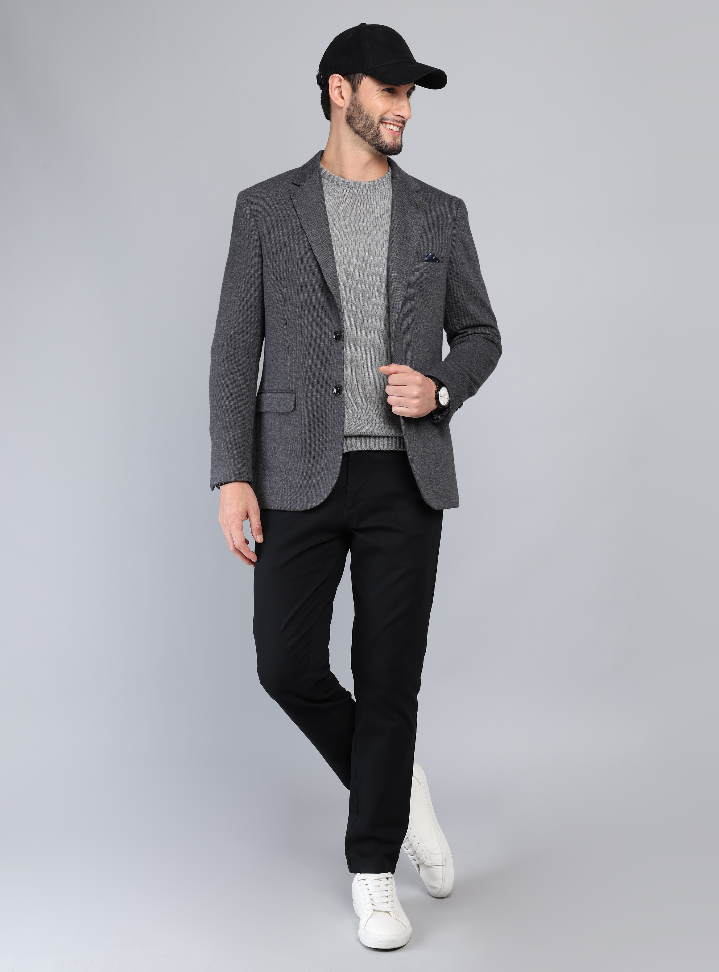 BLAZER FLEX TAILORED FIT CARBON ARROW - 4