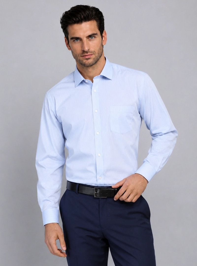 CAMISA FORMAL TEXTURADA VAN HEUSEN - 1