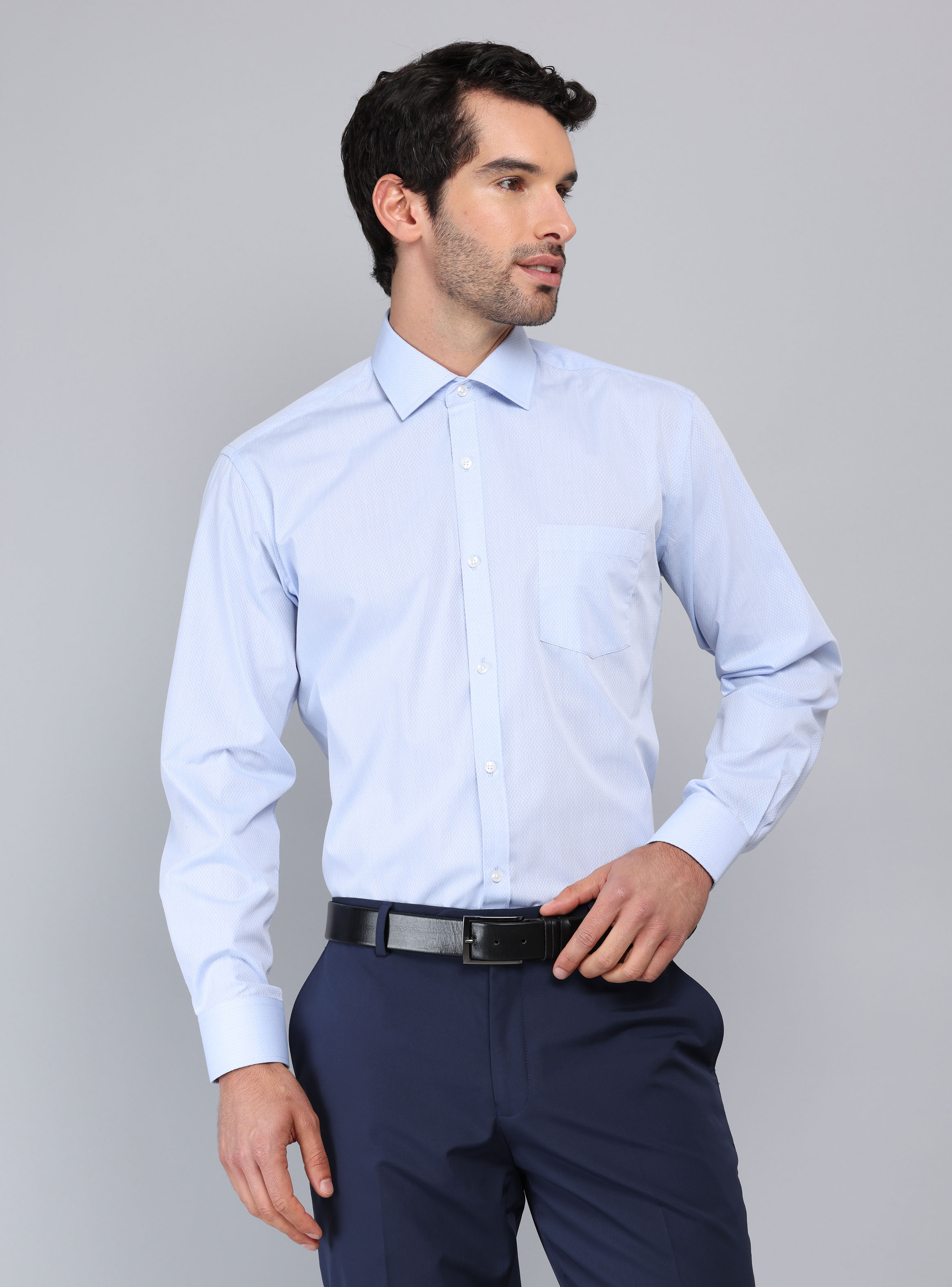 CAMISA FORMAL TEXTURADA VAN HEUSEN - 1