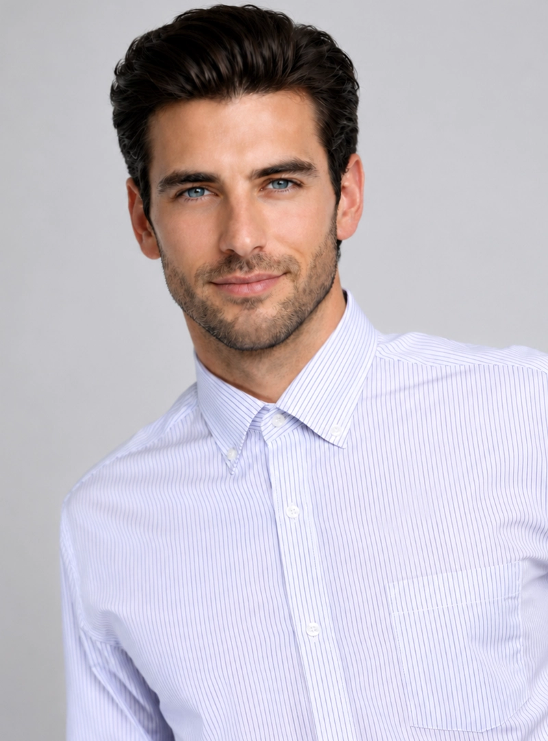 CAMISA FORMAL A RAYAS VAN HEUSEN - 5