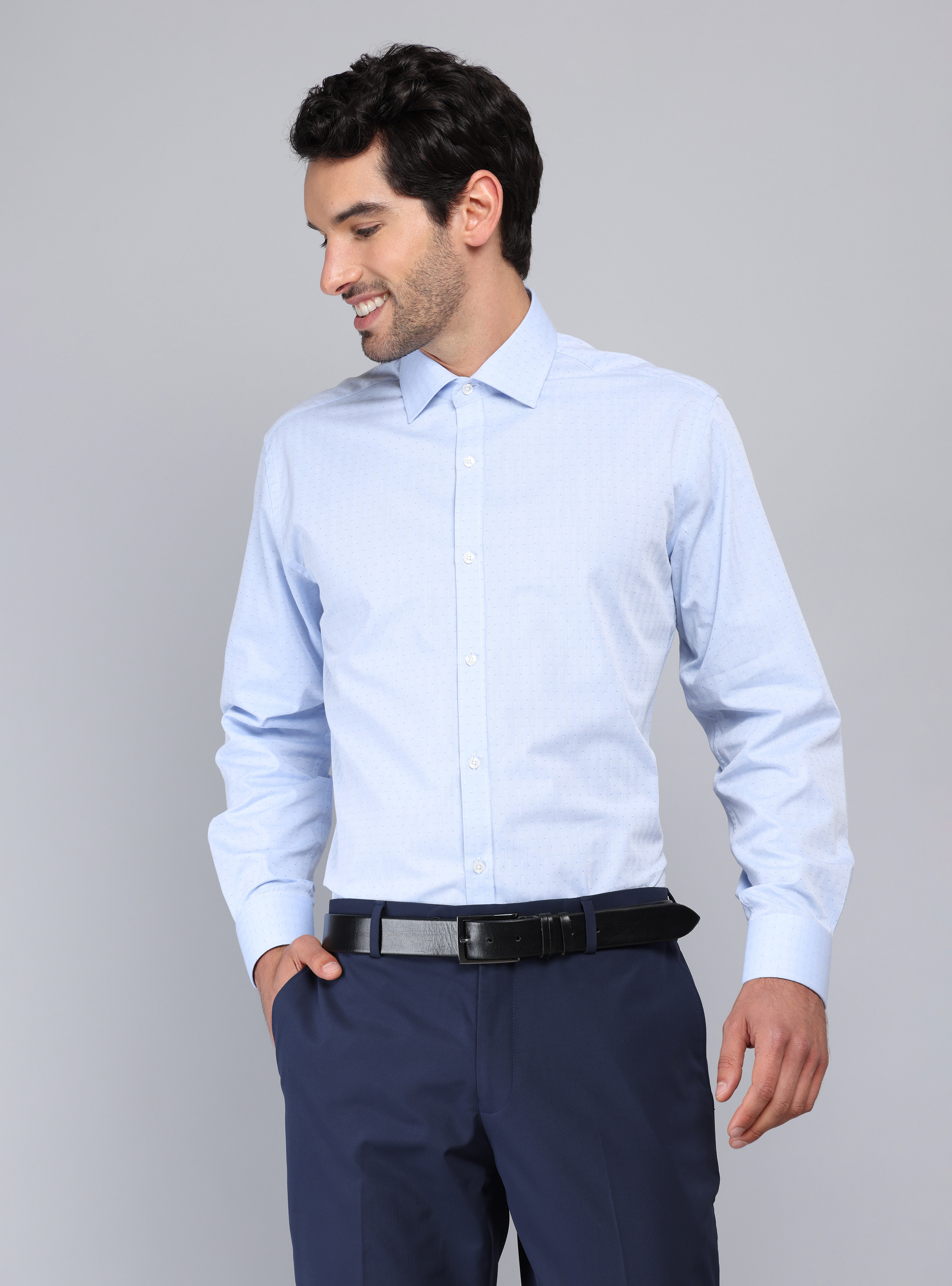 CAMISA FORMAL TEXTURADA VAN HEUSEN - 1