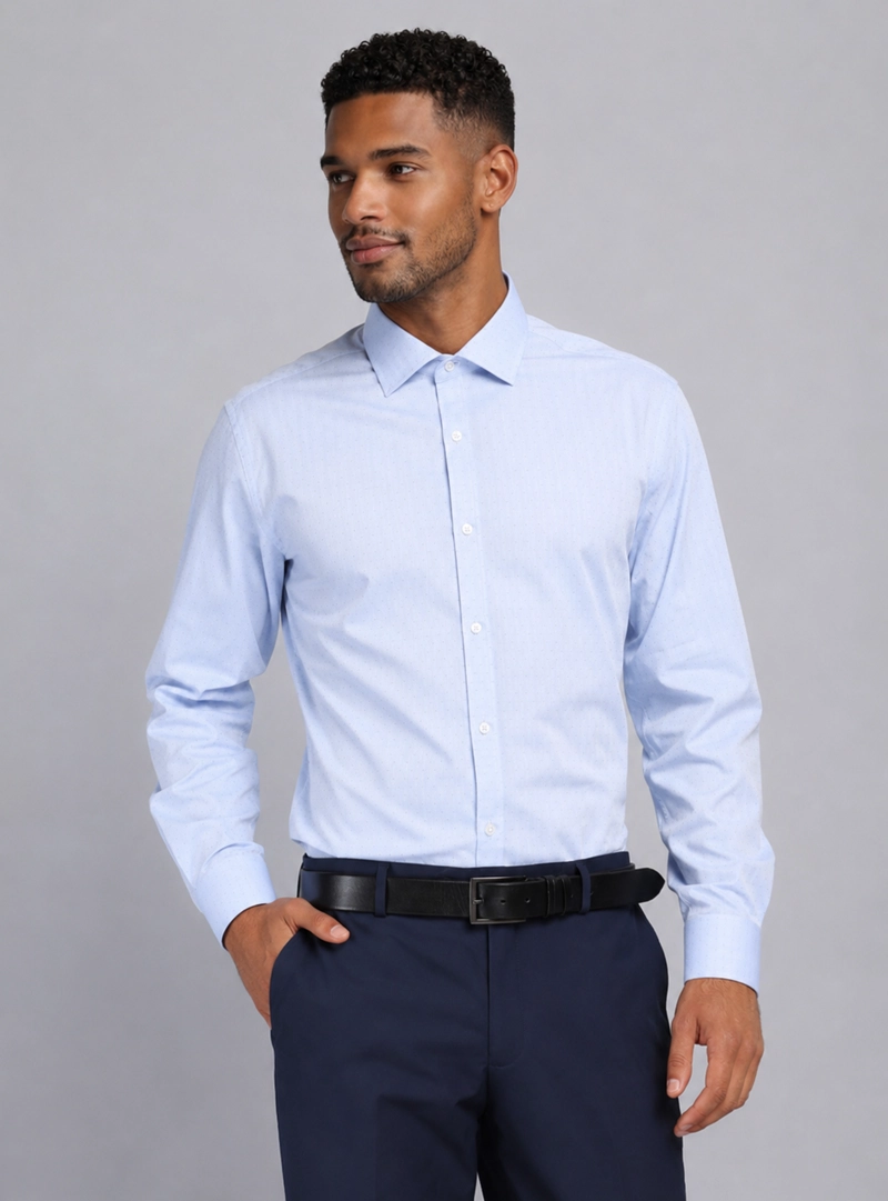 CAMISA FORMAL TEXTURADA VAN HEUSEN - 1