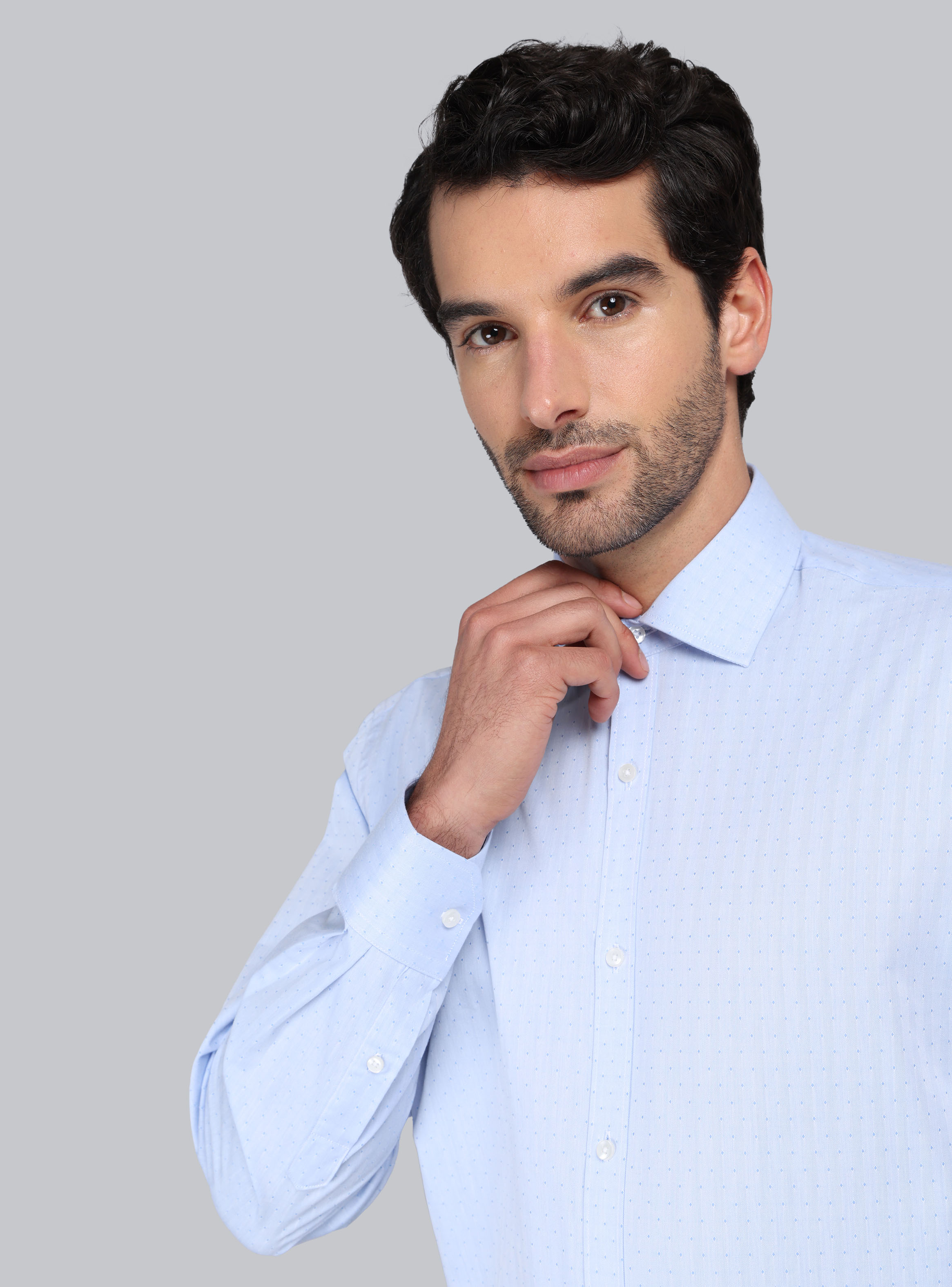 CAMISA FORMAL TEXTURADA VAN HEUSEN - 4