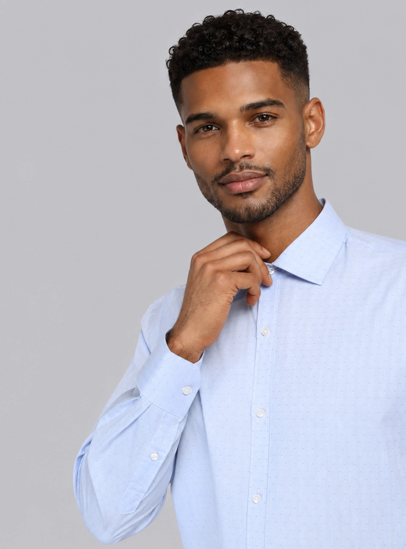 CAMISA FORMAL TEXTURADA VAN HEUSEN - 4