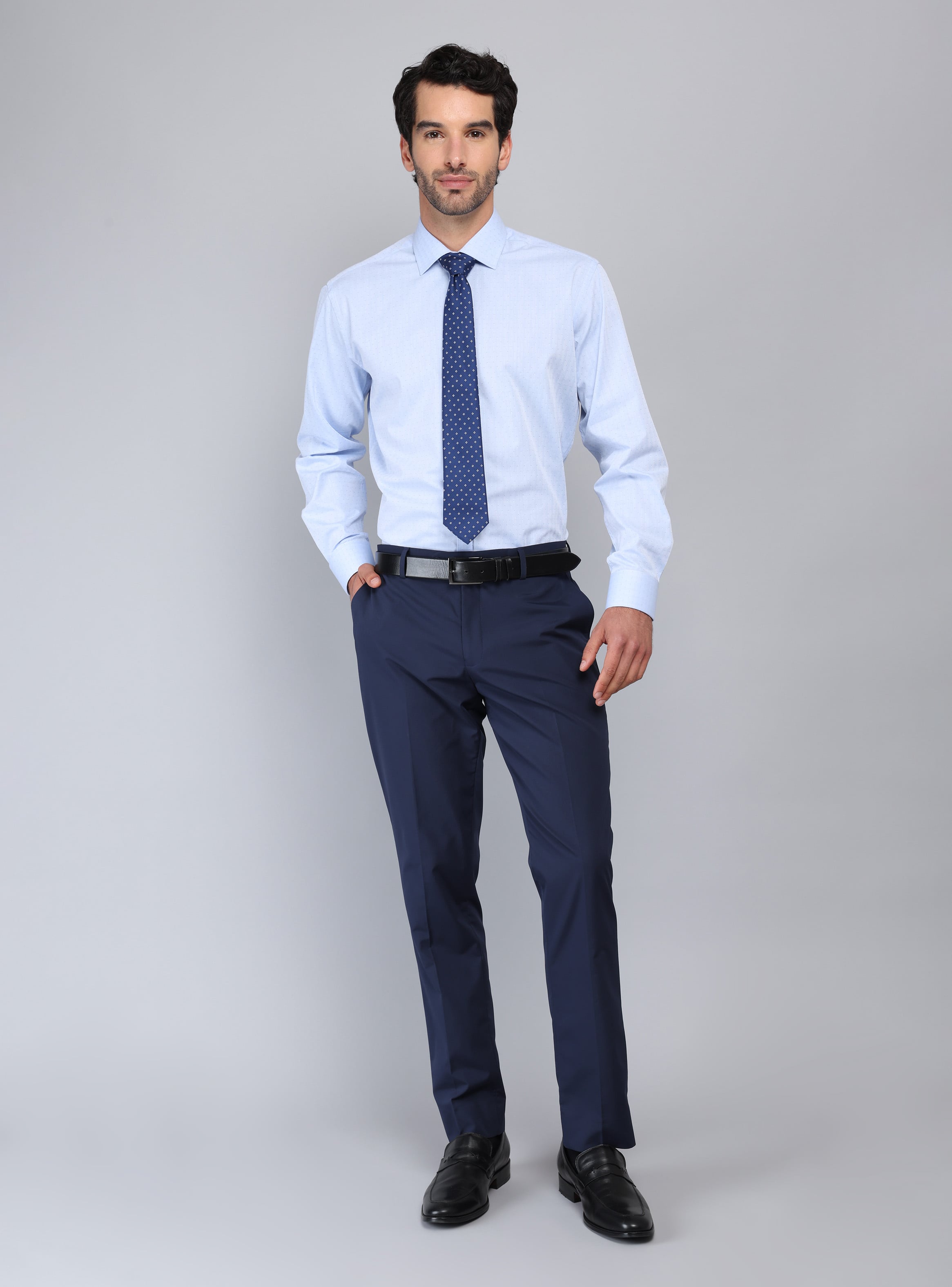 CAMISA FORMAL TEXTURADA VAN HEUSEN - 5
