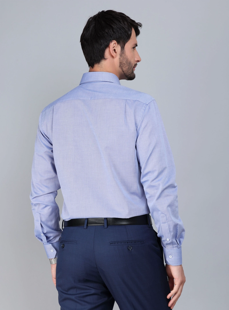 CAMISA FORMAL TEXTURADA SLIM CELESTE ARROW - 3